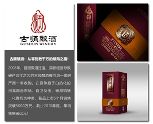 河北古順釀酒集團(tuán)（河北邢臺(tái)市區(qū)域性地產(chǎn)白酒/全案服務(wù)）